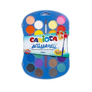 Sulu Boya 30 Mm Fırçalı 24 Lü