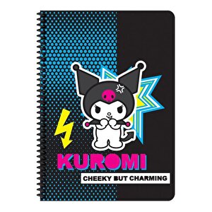 Kuromi A4 80 Yaprak Karton Kapak Defter 2 Li Set 4