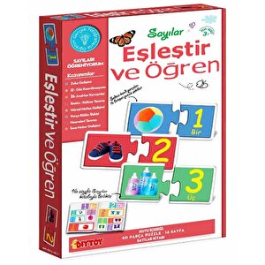Sayılar Eşleştir Ve Öğren Diytoy
