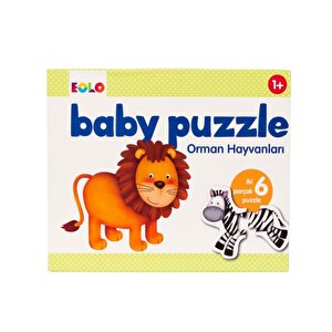 Orman Hayvanları Baby Puzzle