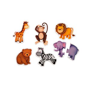 Orman Hayvanları Baby Puzzle