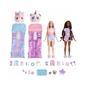 Barbie Cutie Reveal Pijama Partisi Oyun Seti Hry15