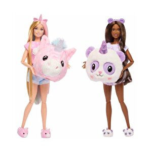 Barbie Cutie Reveal Pijama Partisi Oyun Seti Hry15