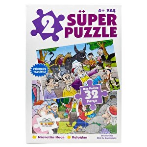 Süper Puzzle Nasrettin Hoca Ve Keloğlan