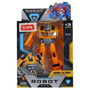 Robota Dönüşebilen Araba Turuncu Seri 1