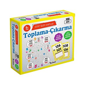 9 Yaş Toplama Ve Çıkarma Dört İşlem Kartlar Teleskop Popüler Bilim