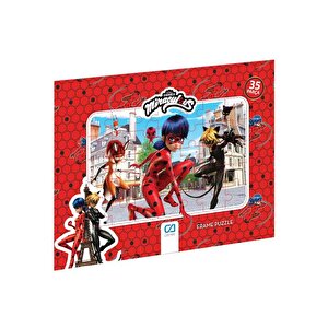 Miraculous 35 Parça Frame Puzzle 2li Set