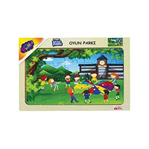Ahşap Eğitici Puzzle Oyun Parkı Ony175