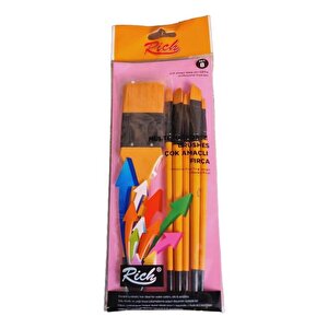 Zemin Fırça Karma Set 6 Lı No 8