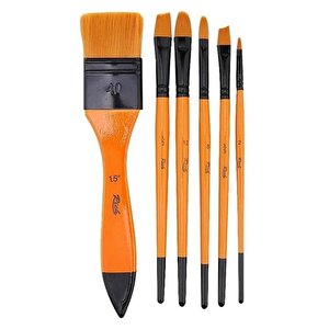 Zemin Fırça Karma Set 6 Lı No 8