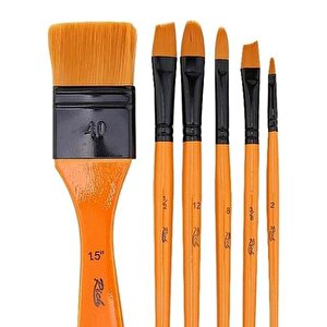 Zemin Fırça Karma Set 6 Lı No 8