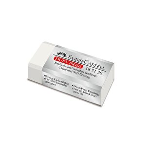 Dust Free Küçük Silgi Beyaz 3 Lü 187130