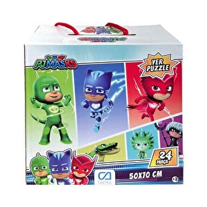 Pijamaskeliler Yer Puzzle 24 Parça