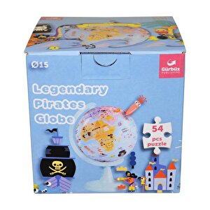 Gürbüz Legendary Prates Küre 15 Cm Ve 54 Parça Puzzle