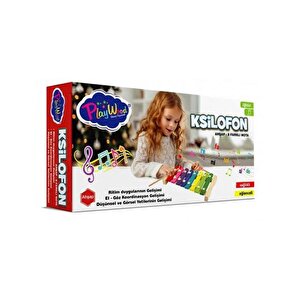 Ahşap Eğitici Ksilofon 8 Farklı Nota Ony-405