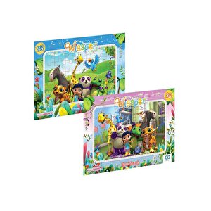 Wissper 35 Parça Frame Puzzle 2li Set