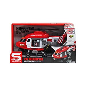 s Kurtarma Helikopteri Kırmızı Js128a