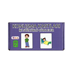 Konuşma Kartları İki Sözcüklü Cümleler