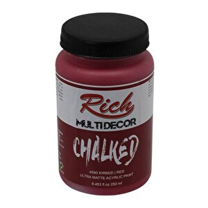 Multi Decor Chalked Akrilik Boya Kırmızı 250ml