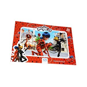 Miraculous 35 Parça Frame Puzzle 5022