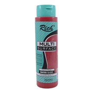 Multı Surface Akrilik Boya 500 Cc Kırmızı