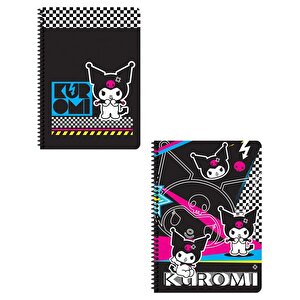 Kuromi A4 80 Yaprak Karton Kapak Defter 2 Li Set 2