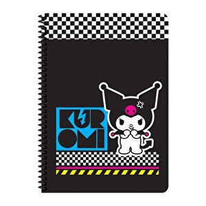 Kuromi A4 80 Yaprak Karton Kapak Defter 2 Li Set 2