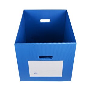 Temel Arşiv Kolisi 5li Klasör Kapasiteli Mavi