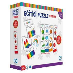 Renkler 60 Parça Eğitici Puzzle 5029