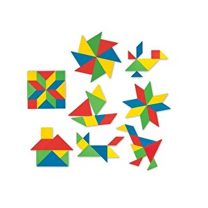Tangram 28 Parça Kutulu Dede Oyuncak