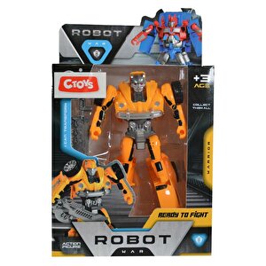 Robota Dönüşebilen Araba Turuncu Seri 3