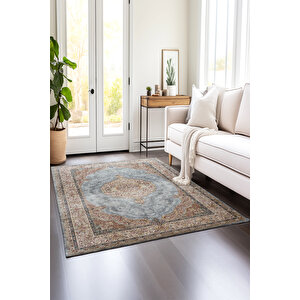 Kaymaz Taban Yıkanabilir Halı 80x150 cm