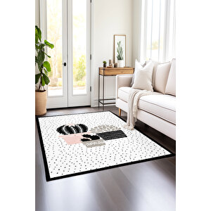 Kaymaz Taban Yıkanabilir Halı 80x150 cm