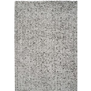 Clara 05 Gri Halı Yıkanabilir Mutfak Halısı Yumuşak Tuşeli Kaymaz Tabanlı Şönil Halı İnce Kilim