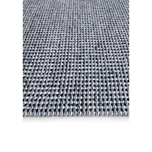 Cool Halı Aura 07 Lacivert Yıkanabilir Mutfak Halısı Yumuşak Tuşeli Kaymaz Tabanlı Halı İnce Kilim
