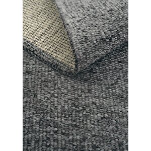 Cool Halı Clara 08 Antrasit Halı Yıkanabilir Mutfak Halısı Yumuşak Tuşeli Kaymaz Şönil halı kilim