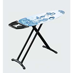 Luxury Blue Ice Ütü Masası Kılıfı Bezi Örtüsü (50x135cm) (ev Gereçleri ,ev Tekstili )
