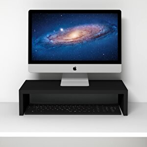 Marry50 Siyah Monitör Yükseltici Laptop Standı