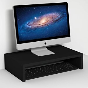 Marry50 Siyah Monitör Yükseltici Laptop Standı