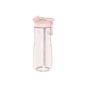 970ml Pipetli/pipetsiz İki Ağızlı Tritan Su Matarası Pembe