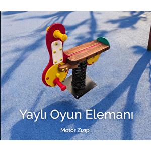 Çocuk Oyun Elemanı, Yaylı Oyuncak, Motor Zıpzıp