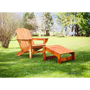 Adirondack Ayak Uzatma Standı Beyaz
