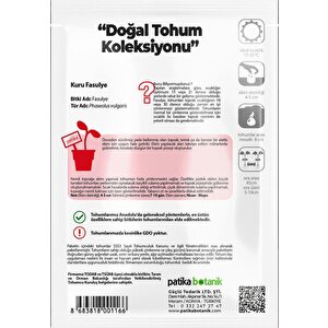 40 Adet Yerli Ata Kuru Fasulye Tohumu
