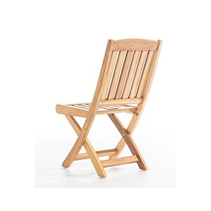 Samba İroko Katlanabilir Kolsuz Sandalye