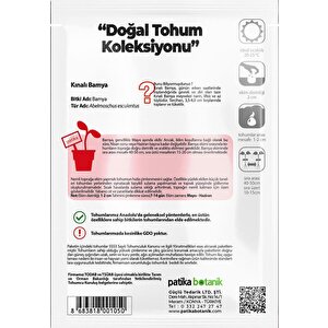 80 Adet Yerli Ata Sultani Bamya Tohumu