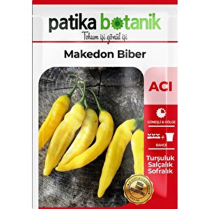 200 Adet Makedon Biber Tohumu (sarı, Turşuluk)