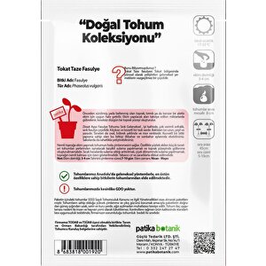50 Adet Ziraat Ayşe Sırık Fasülye Tohumu