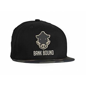 Prologıc Bank Bound Flat Bill Cap Black/camo