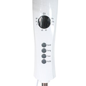 40cm 50w Uzaktan Kumandalı Beyaz Ayaklı Vantilatör