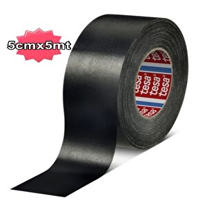 Tesa 4657 Siyah 5metre Ultra Güçlü Yüksek Sıcaklığa Dayanıklı Bez Tamir Bandı Tesa® Orijinal Ürün